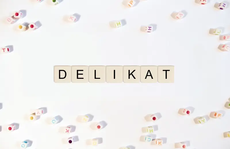 Alle mulige ord fra bogstaver DELIKAT